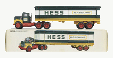 Hess Toy Trucks collectors trucks 1976 box trailer