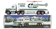 Hess Toy Trucks collectors trucks 1995 truck helicopter