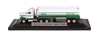 Hess Mini Toy Trucks collectors trucks 1998 tanker