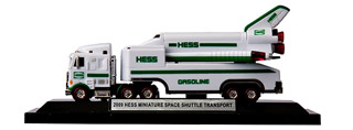 Hess Mini Toy Trucks collectors trucks 2009 space shuttle transport